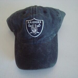 RAIDERS PONYTAIL WOMENS PHAT CAP VINTAGE Y2K 00S S4